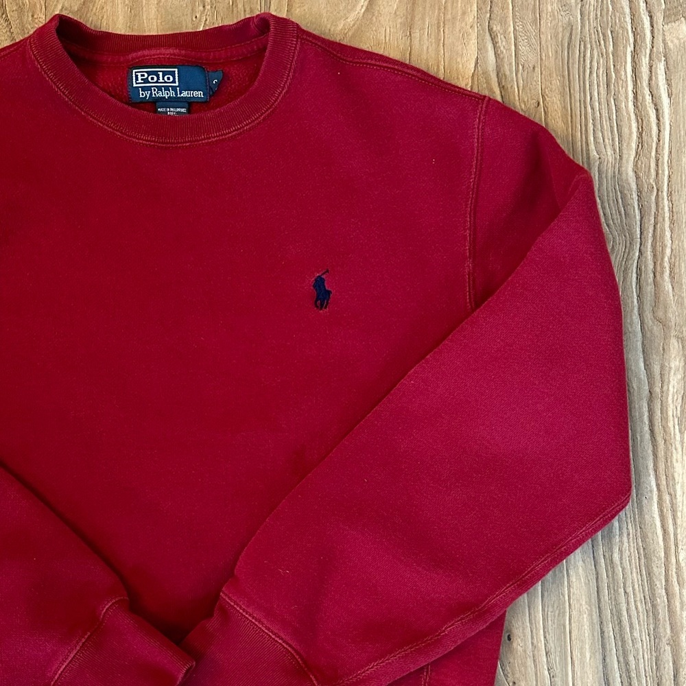 **POLO RALPH LAUREN** crewneck sweatshirt SIZE SMALL